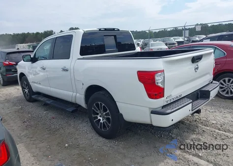 2020 Nissan Titan Sv 4X2 из США, поврежденный, VIN 1N6AA1EF0LN506808